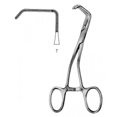 Neonatal and Pedi. Clamp Curved deli. Fig.7 13cm – Surgix Instruments