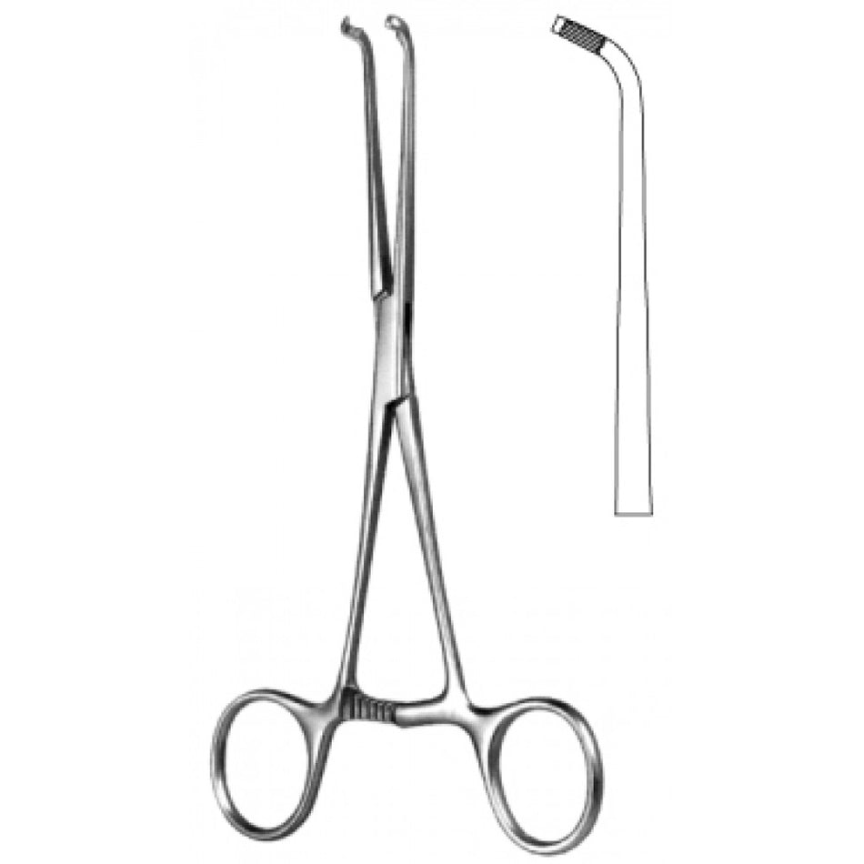 Javid Carotid Artery Clamp short Curved 18cm – Surgix Instruments