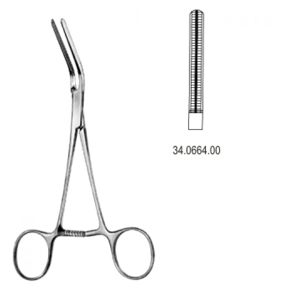 Dardik Atraumatic Multi Purpose Clamp Straight 15cm – Surgix Instruments