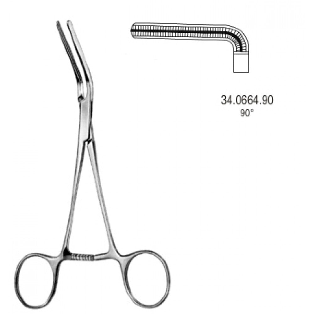 Dardik Atraumatic Multi Purpose Clamp 90 – Surgix Instruments