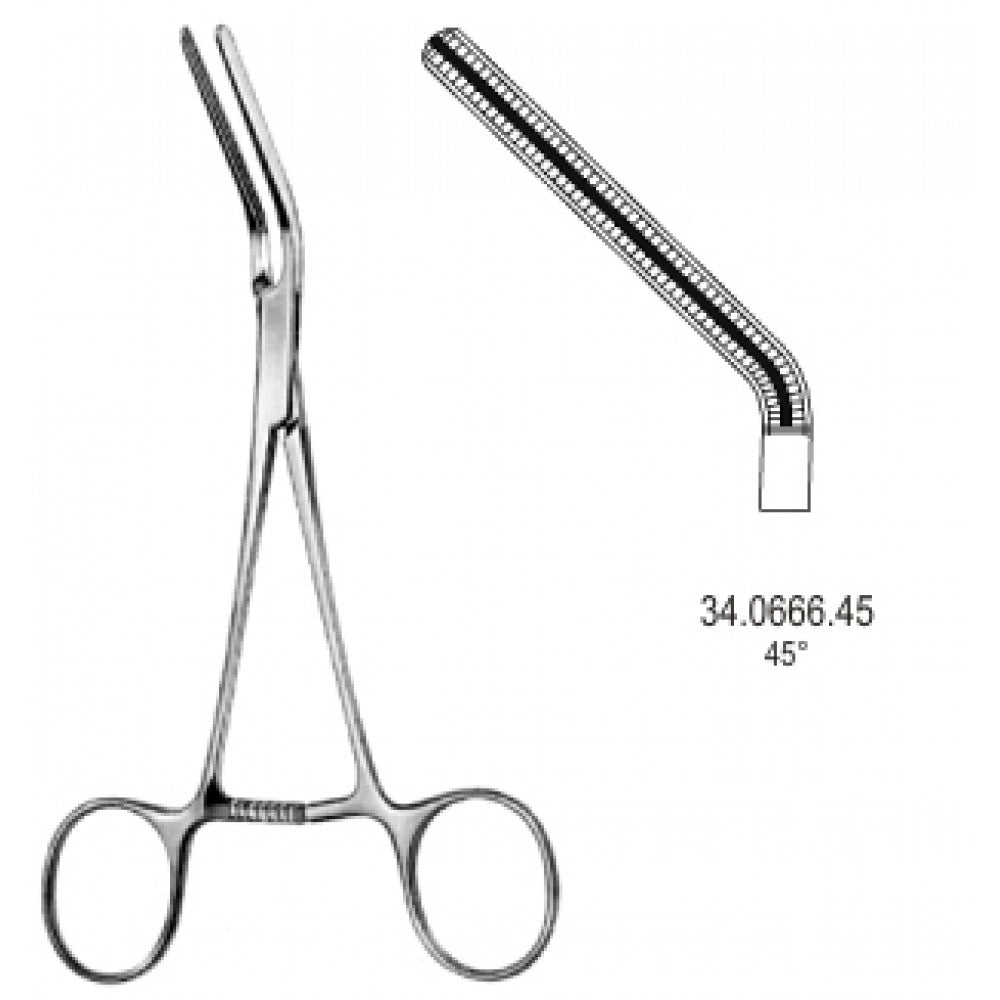 Dardik Atraumatic Multi Purpose Clamp 45 – Surgix Instruments