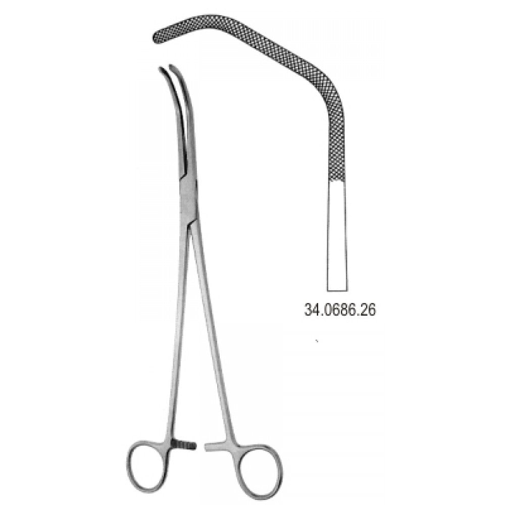 Satinsky Anastamos Clamp Fig.2, 26.5cm – Surgix Instruments