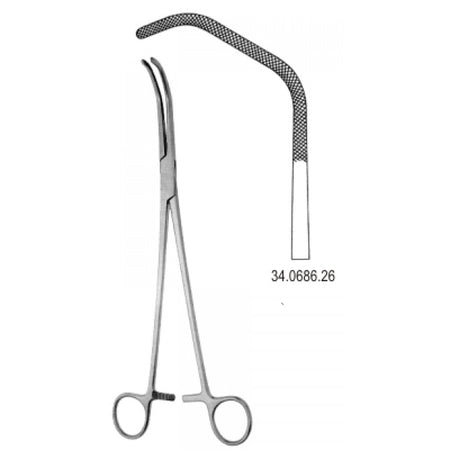 Satinsky Anastamos Clamp Fig.2, 26.5cm – Surgix Instruments