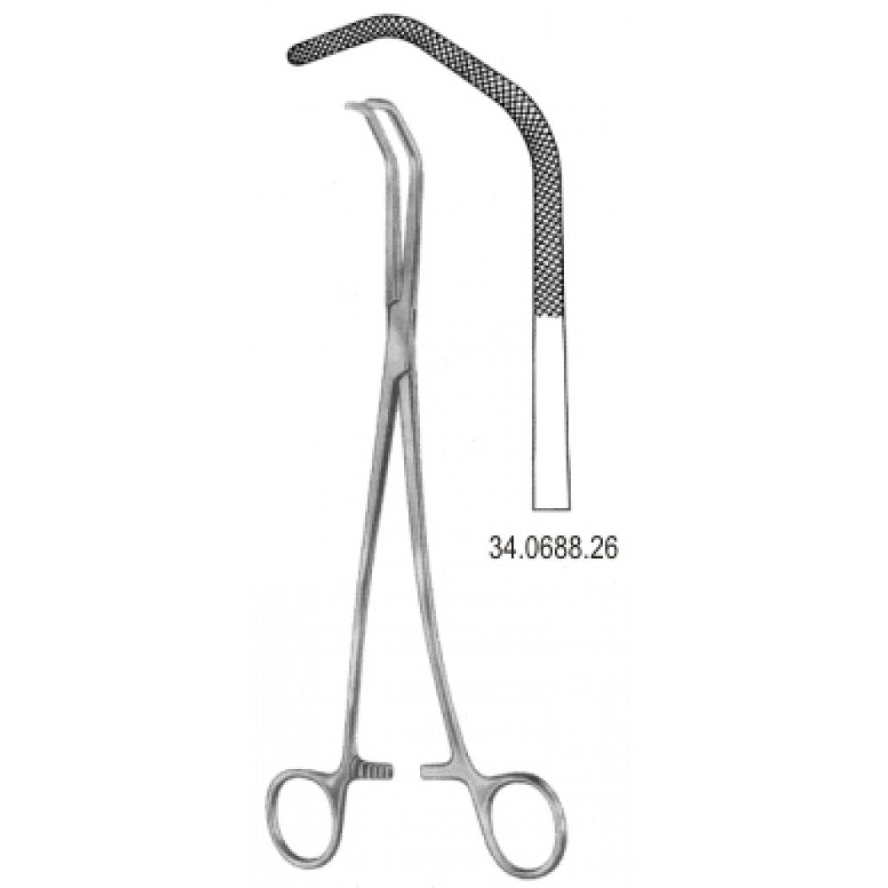 Satinsky Blood Vessel Clamp 26.5cm Fig.1 – Surgix Instruments