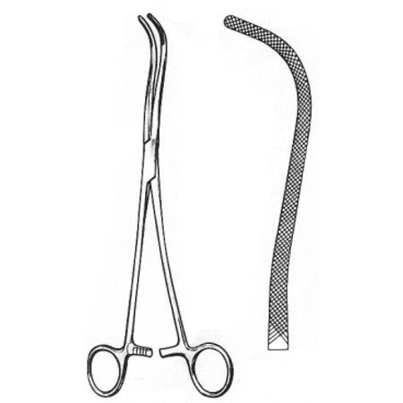 Harken blood vessel clamp Curved 24cm – Surgix Instruments