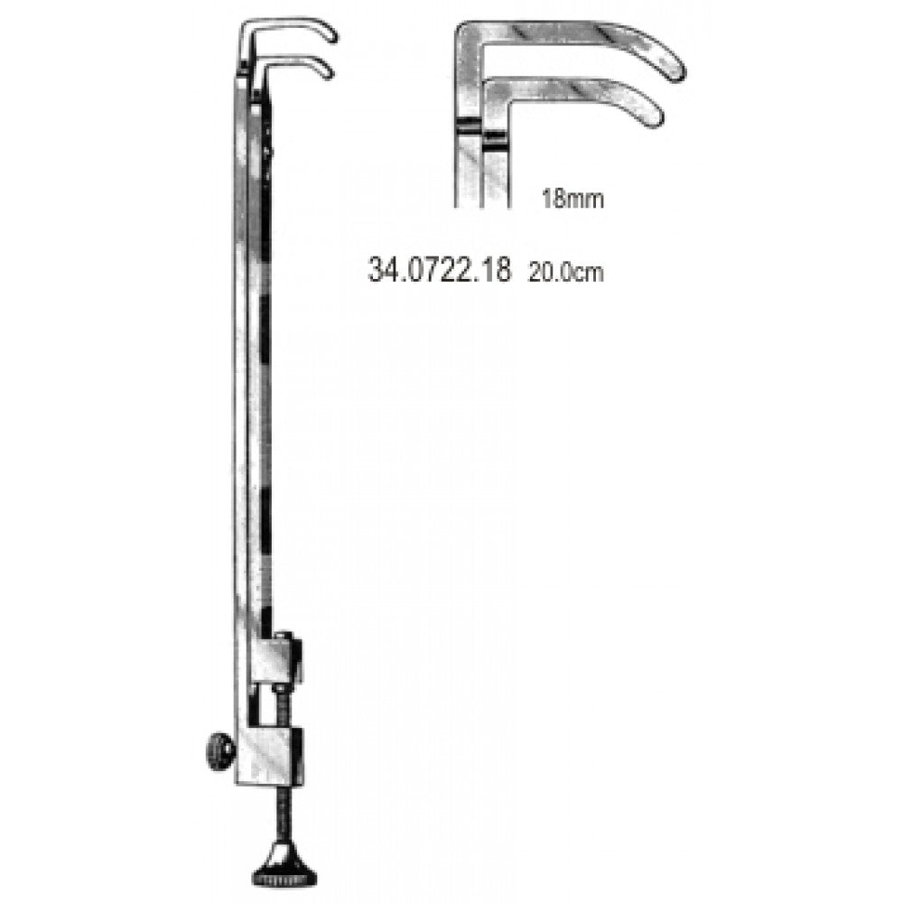 Blalock Aorta Clamp 18mm jaw 20cm – Surgix Instruments