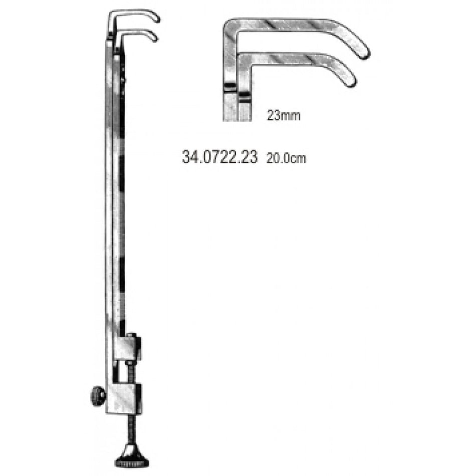 Blalock Aorta Clamp 23mm jaw 20cm – Surgix Instruments