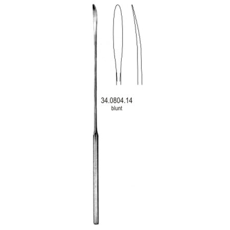 Schmid Vascular Spatula S/E blunt 14cm – Surgix Instruments