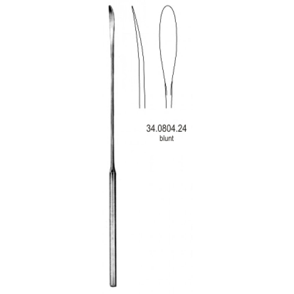 Schmid Vascular Spatula S/E blunt 23.5cm – Surgix Instruments