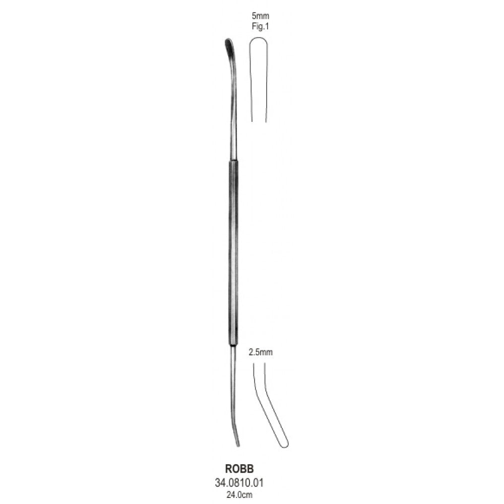 Robb Intima Spatula and Dilator 5x2.5mm, 24cm – Surgix Instruments