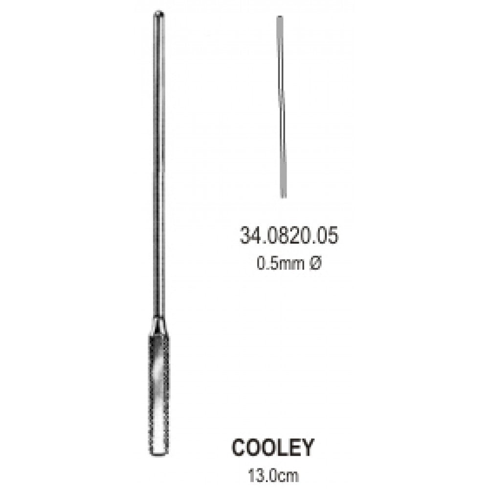 Cooley Vascular Dilator 0.5mm, 13cm – Surgix Instruments