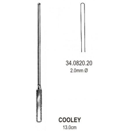 Cooley Vascular Dilator 2.0mm, 13cm – Surgix Instruments