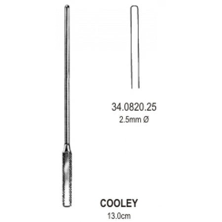 Cooley Vascular Dilator 2.5mm, 13cm – Surgix Instruments
