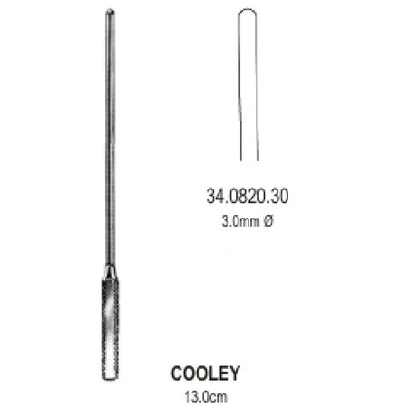 Cooley Vascular Dilator 3.0mm, 13cm – Surgix Instruments
