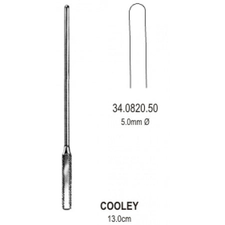 Cooley Vascular Dilator 5.0mm, 13cm – Surgix Instruments