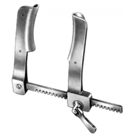 Castaneda Rib Spreader 70x12x45mm, Alum – Surgix Instruments Thoracic & Lung Surgery Instrument, SKU 36.7302.01