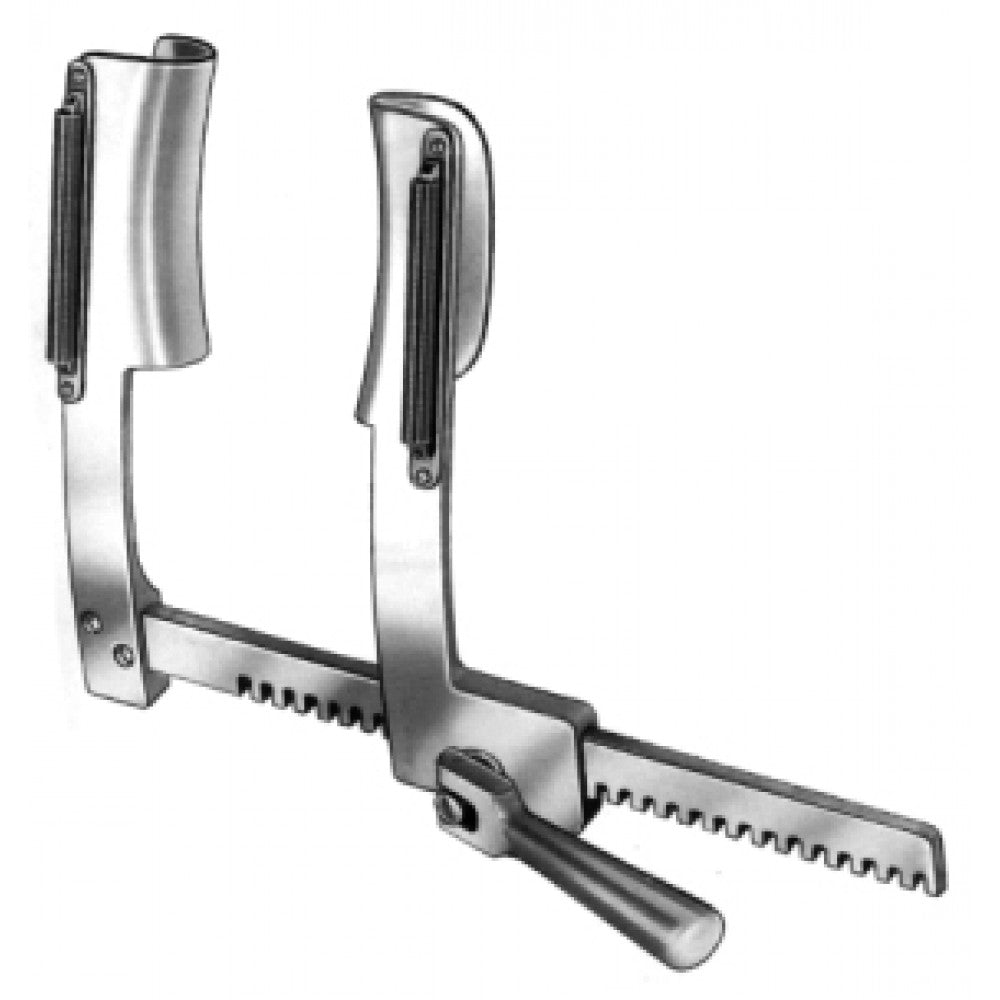Cooley Rib Spreader adult 35x100x180mm Alum – Surgix Instruments Thoracic & Lung Surgery Instrument, SKU 36.7360.01