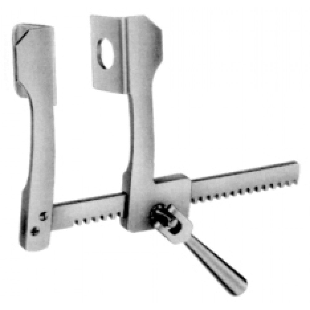 Finochietto Rib Spreader 74x64x245mm, Alum – Surgix Instruments Thoracic & Lung Surgery Instrument, SKU 36.7430.05