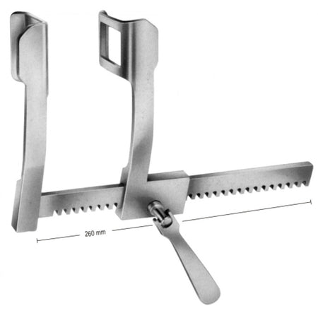Finochietto Rib Spreader 45x65mm, 210mm – Surgix Instruments Thoracic & Lung Surgery Instrument, SKU 36.0442.01