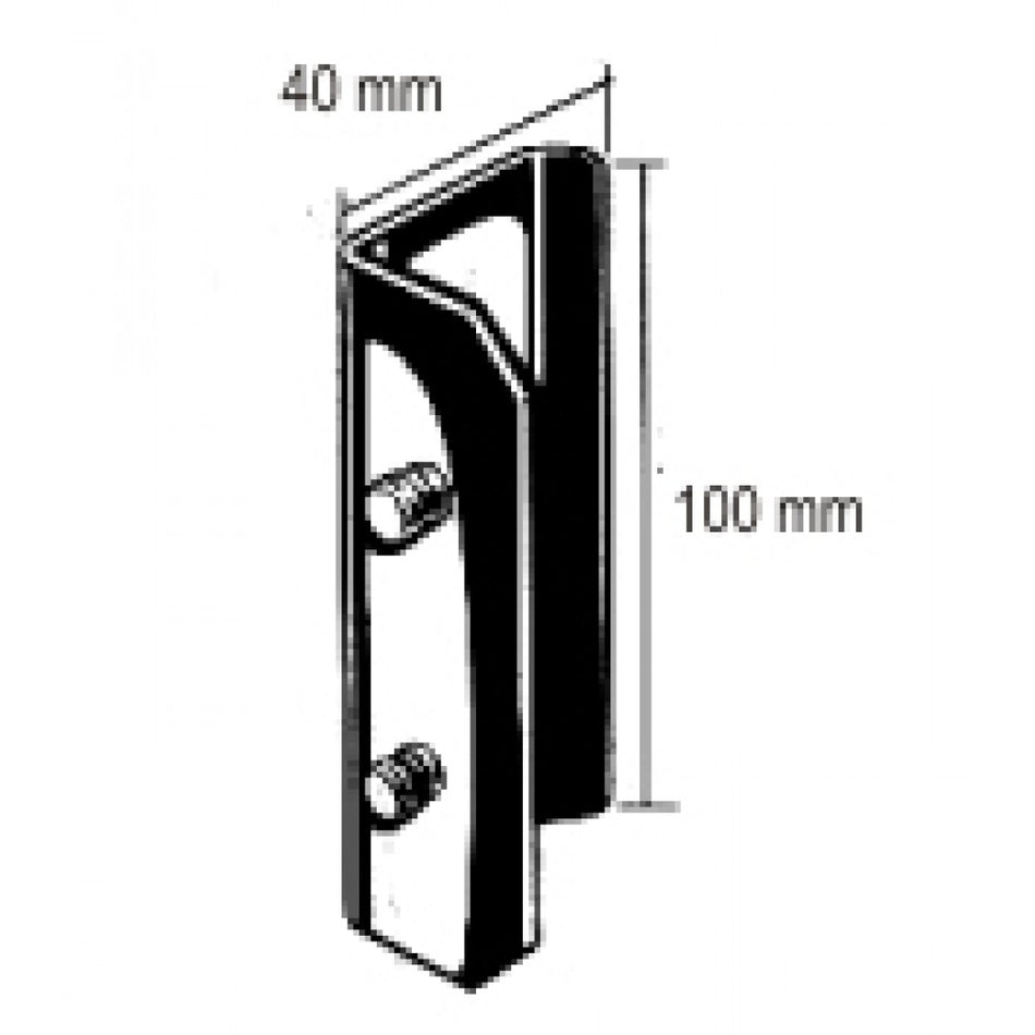 Blade/Finochietto Spreader 40x100mm pair Alum – Surgix Instruments Thoracic & Lung Surgery Instrument, SKU 36.7491.40