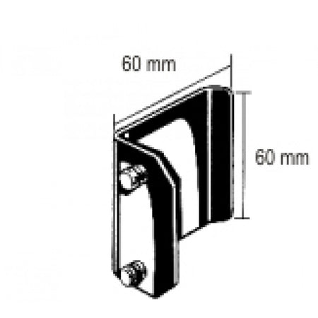Blade/Finochietto Spreader 60x60mm pair Alum – Surgix Instruments Thoracic & Lung Surgery Instrument, SKU 36.7491.60