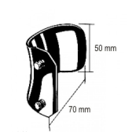 Blade/ Finochietto Rib Spreader 70x55mm pair – Surgix Instruments Thoracic & Lung Surgery Instrument, SKU 36.0491.70