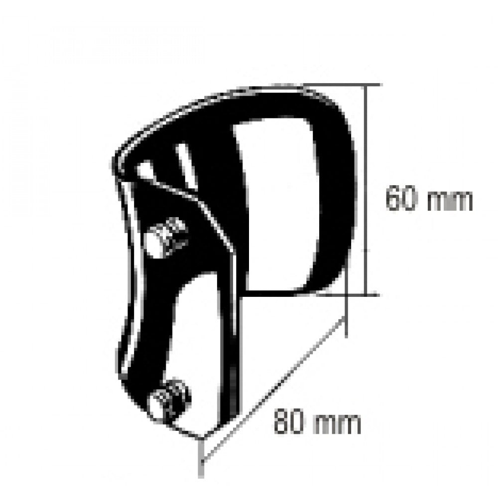 Blade/Finochietto Spreader 80x60mm pair Alum – Surgix Instruments Thoracic & Lung Surgery Instrument, SKU 36.7491.80