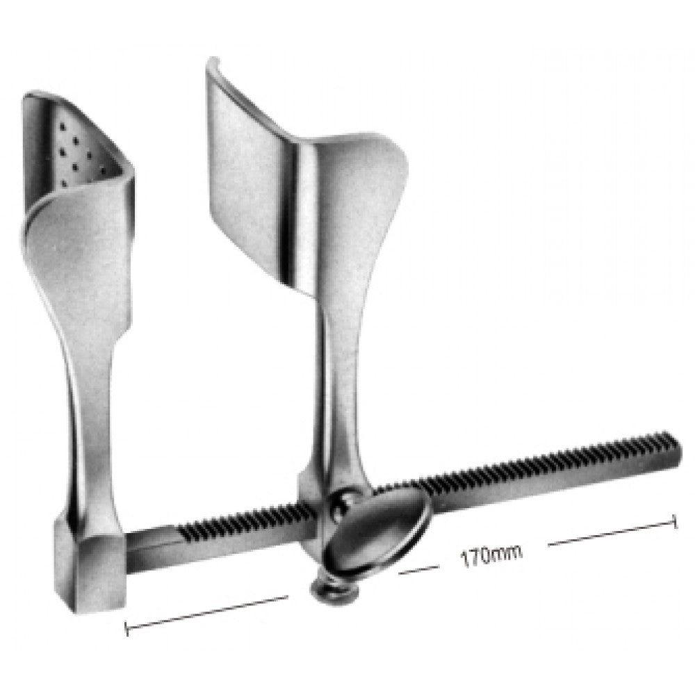 Tuffier Rib Spreaders serr blade 53x43x130mm – Surgix Instruments Thoracic & Lung Surgery Instrument, SKU 36.0572.17