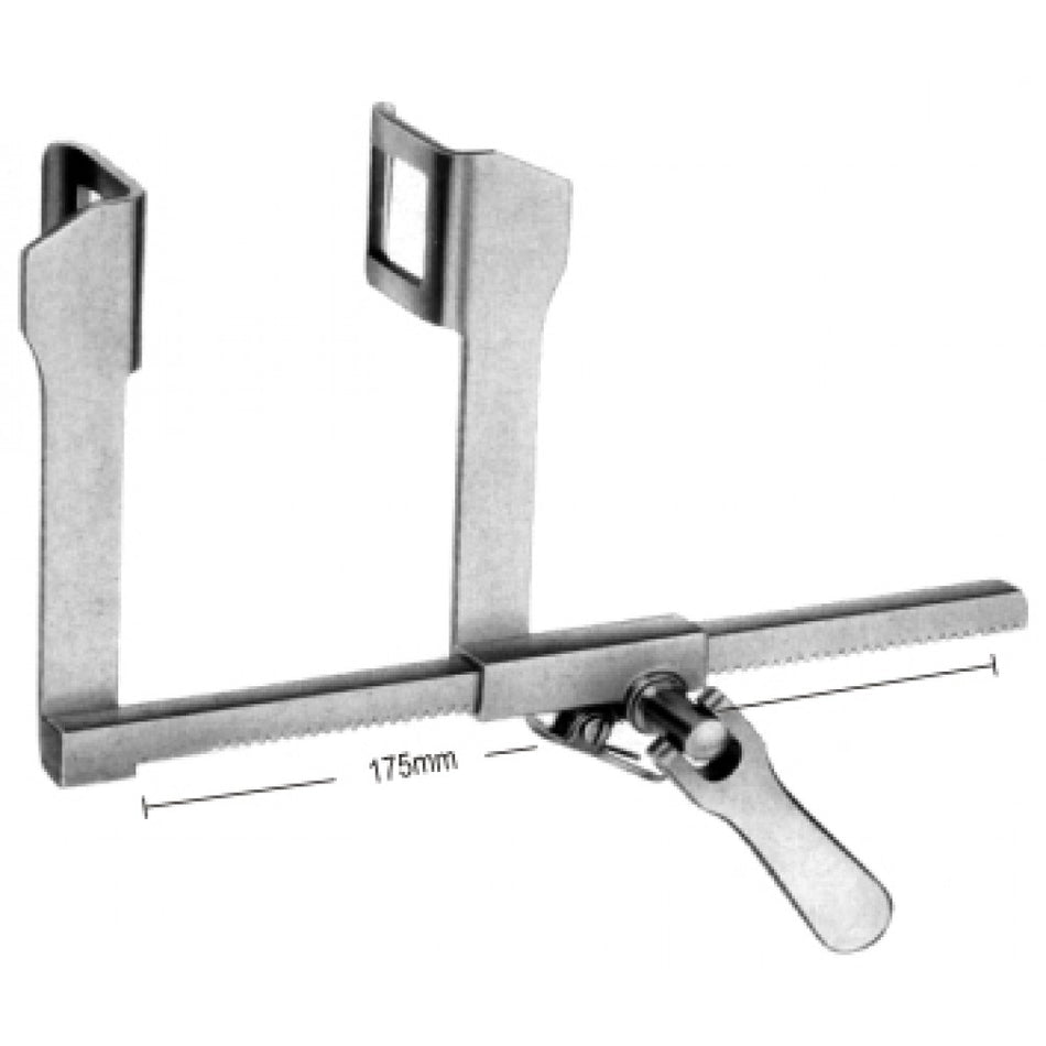 Haight Rib Spreaders 115x30x30xmm – Surgix Instruments Thoracic & Lung Surgery Instrument, SKU 36.0582.15