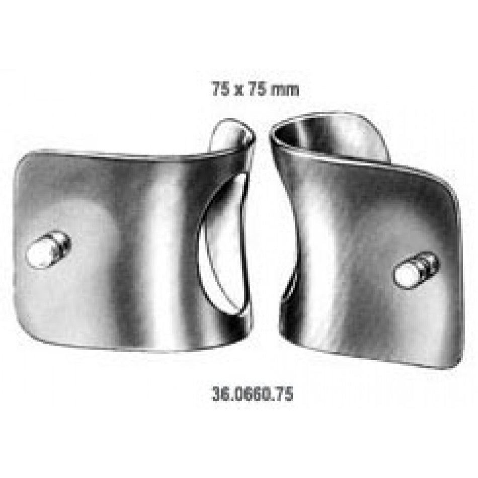 Blade only for MERCEDES Spreader 75x75mm pair – Surgix Instruments Thoracic & Lung Surgery Instrument, SKU 36.0660.75