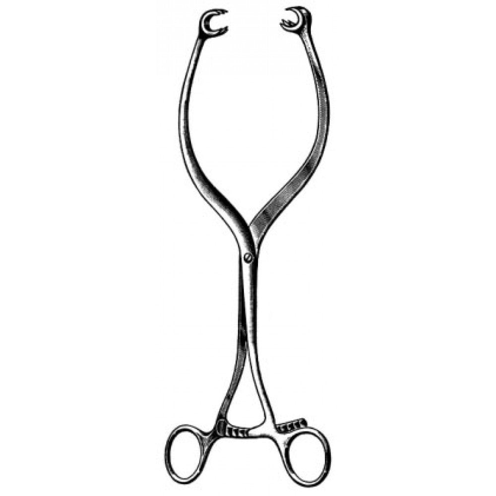 Crafoord's Rib Contractor 26cm – Surgix Instruments Thoracic & Lung Surgery Instrument, SKU 36.0710.26
