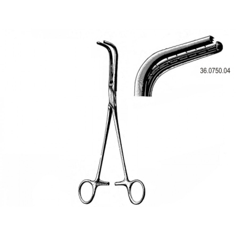 Sarot Broncs Clamp Teeth Right 23cm – Surgix Instruments Thoracic & Lung Surgery Instrument, SKU 36.0750.04