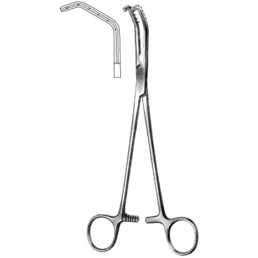 Price-Thomas Clamp Tooth Left 22cm – Surgix Instruments Thoracic & Lung Surgery Instrument, SKU 36.0762.22