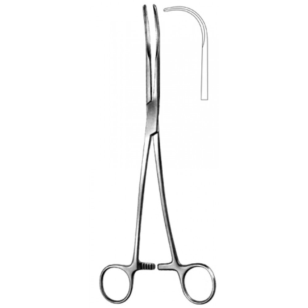 Semb Bronchus Clamp Curved 24cm – Surgix Instruments Thoracic & Lung Surgery Instrument, SKU 36.0772.24