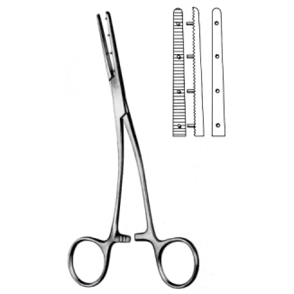 Mastin Muscular Forceps left 17cm – Surgix Instruments Thoracic & Lung Surgery Instrument, SKU 38.0038.17