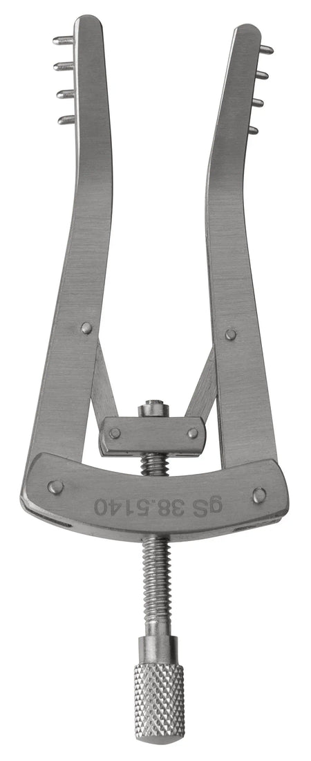 Alm Retractor 3" blunt – Surgix Instruments self-retaining spinal retractor, SKU 38.5140