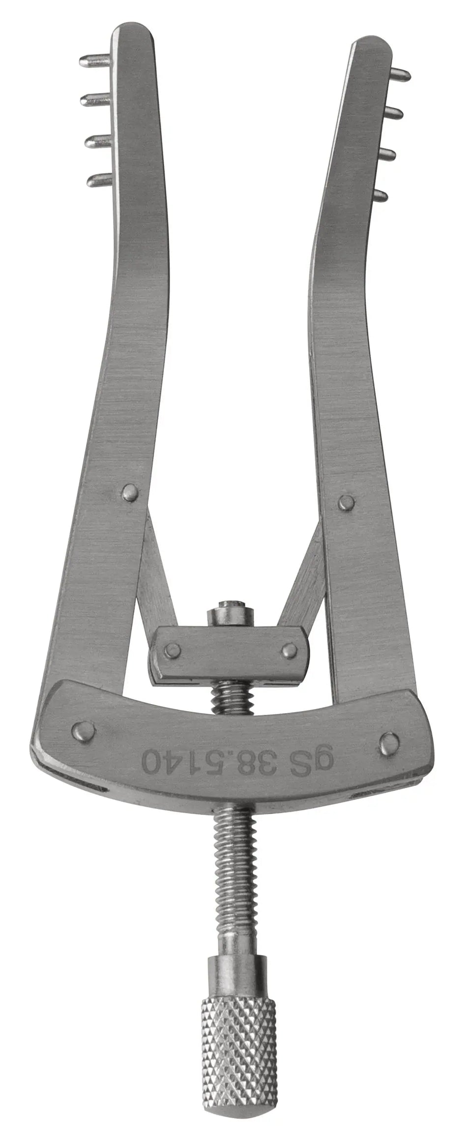 Alm Retractor 3" blunt – Surgix Instruments self-retaining spinal retractor, SKU 38.5140