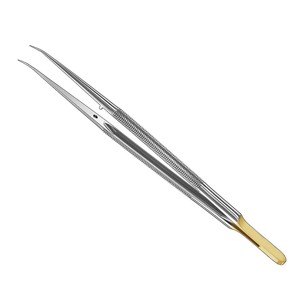 Micro-tissue forceps, 18 cm, Curved., 0, 4 mm – Micro-Tissue Forceps | Surgix Instruments