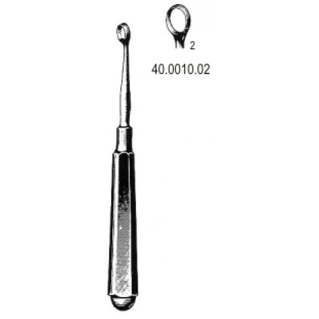 Piffard Lupus Curette Fig.2 – Surgix Instruments, SKU 40.0010.02