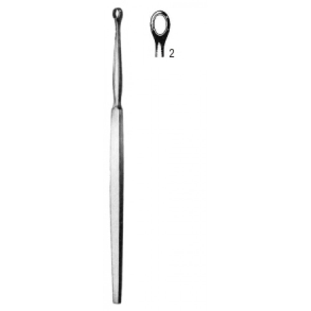 Fox Lupus Curette 6mm 14cm – Surgix Instruments, SKU 40.0014.02