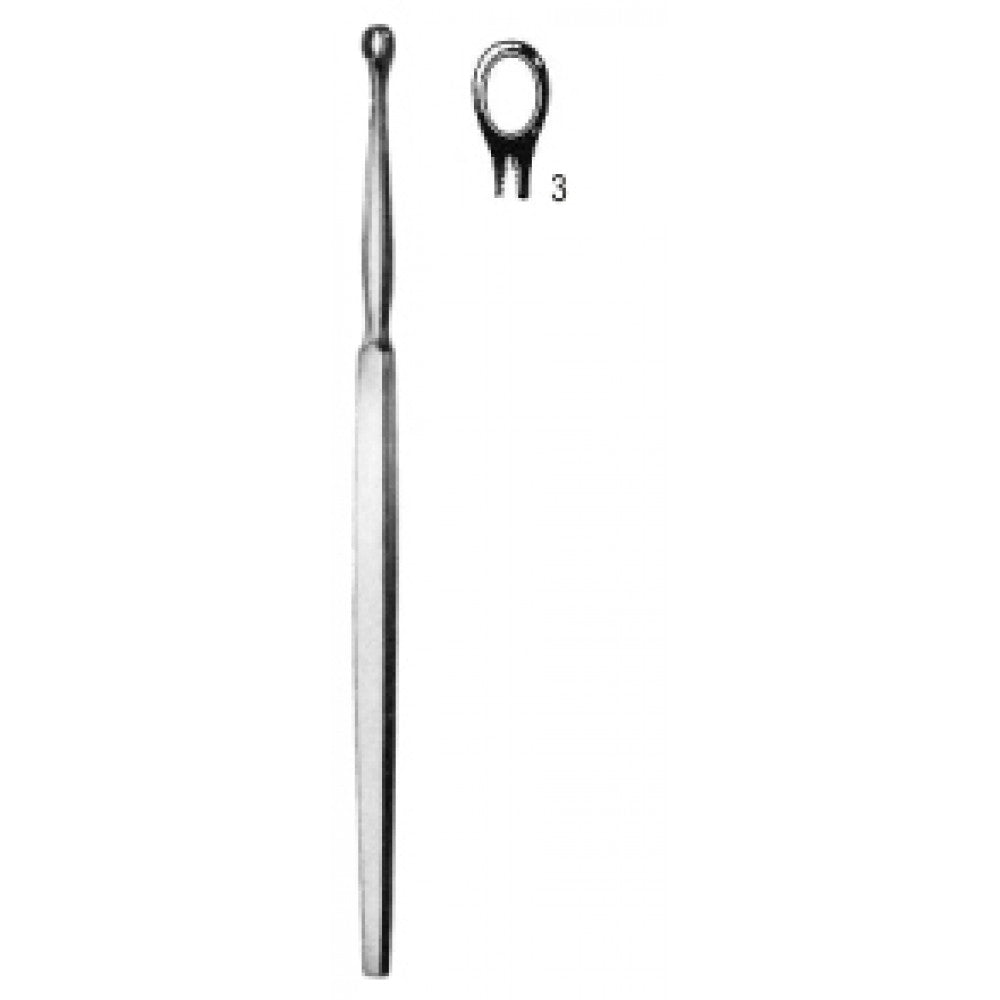 Fox Lupus Curette 6mm 14cm – Surgix Instruments, SKU 40.0014.03