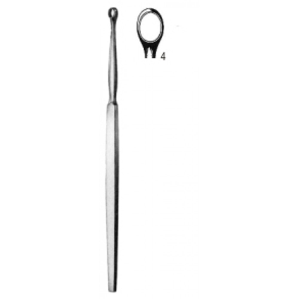 Fox Lupus Curette 6mm 14cm – Surgix Instruments, SKU 40.0014.04