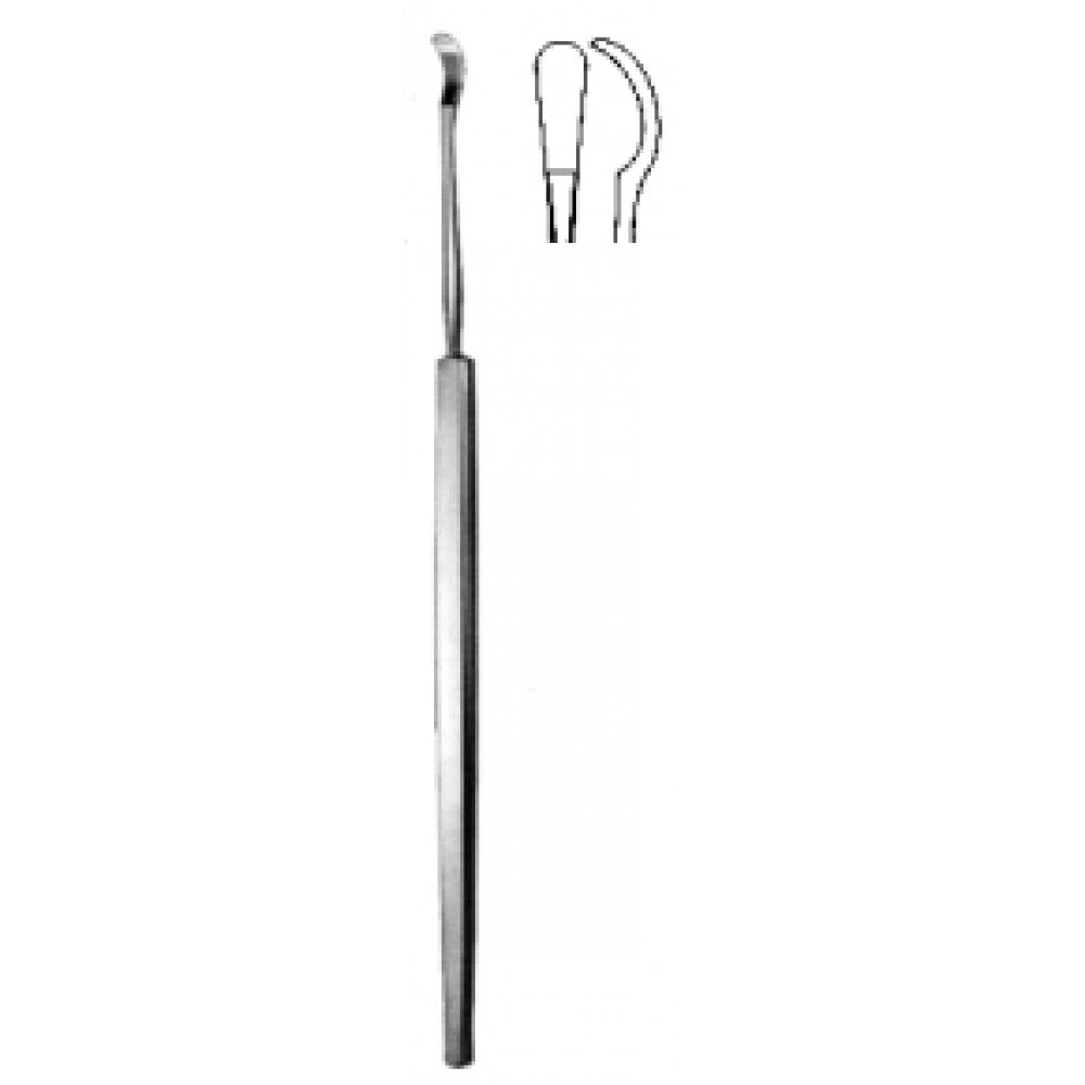 Vidal Lupus Curette 14cm – Surgix Instruments, SKU 40.0024.14