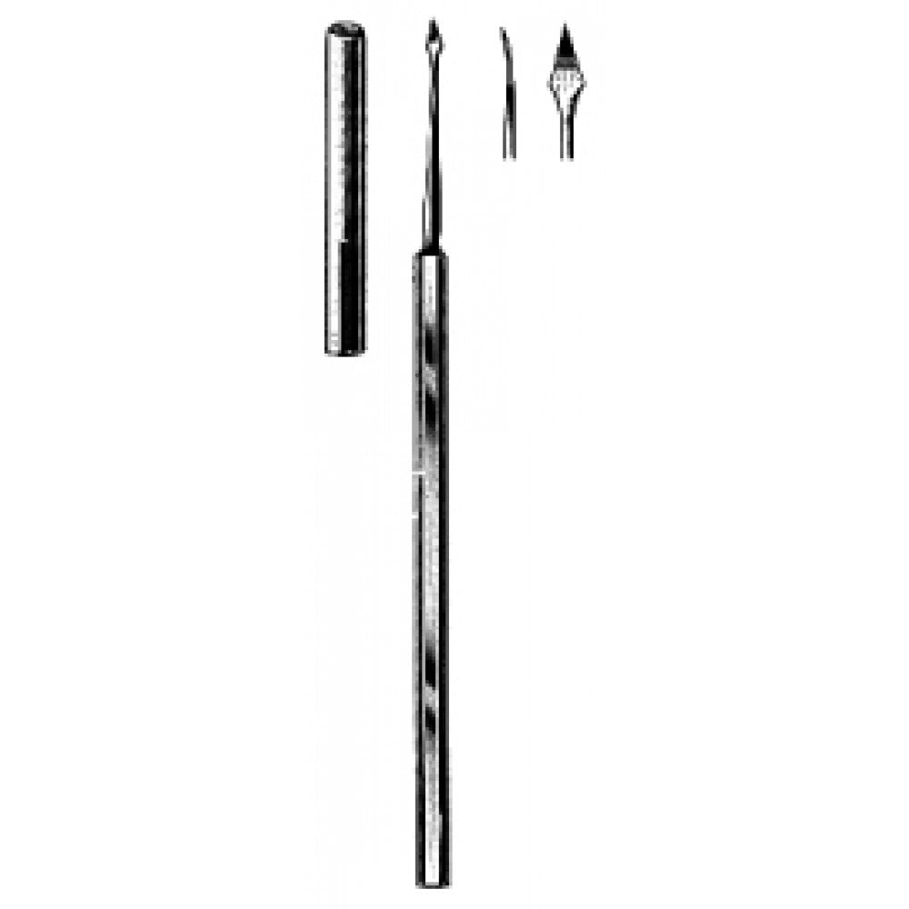 Comedo Extracting Needle with Protector 13cm – Surgix Instruments, SKU 40.0104.13
