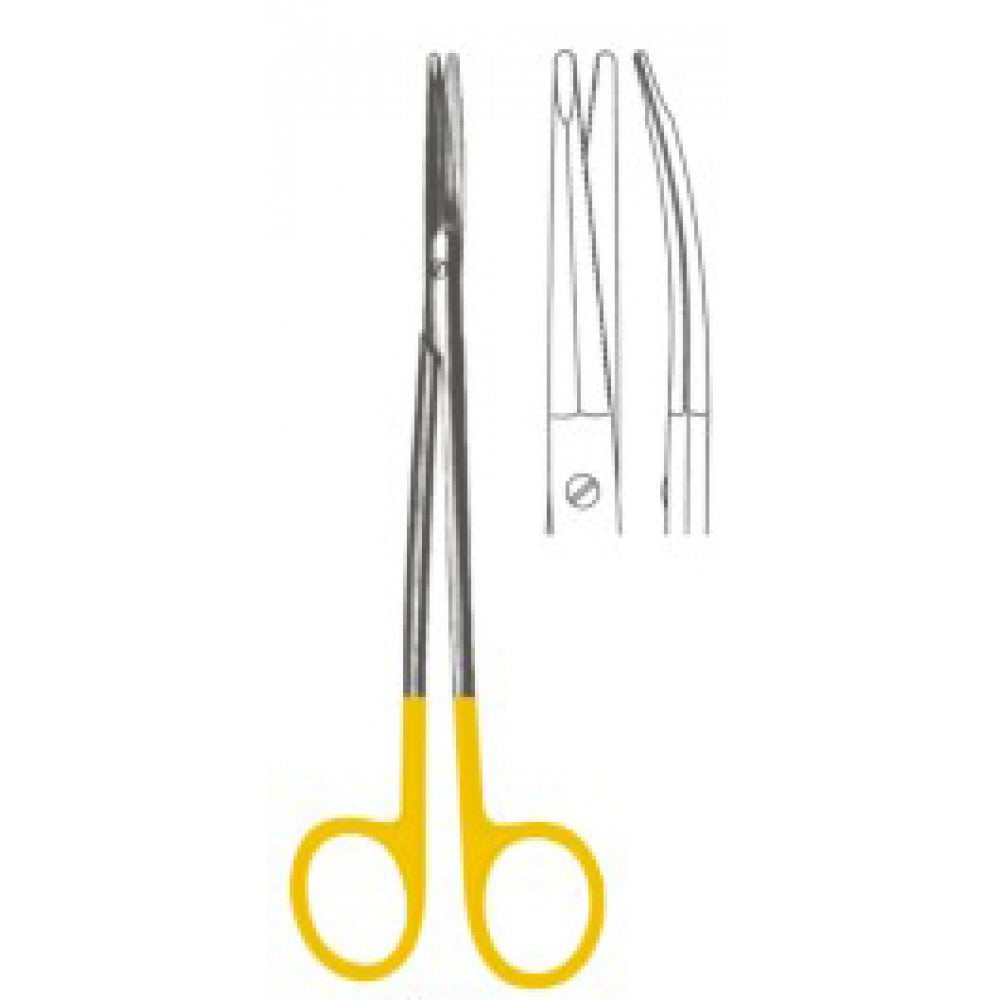 Stella-S Face Lift Scissors toothed 18cm Tungsten Carbide Inlays - Surgix Instruments