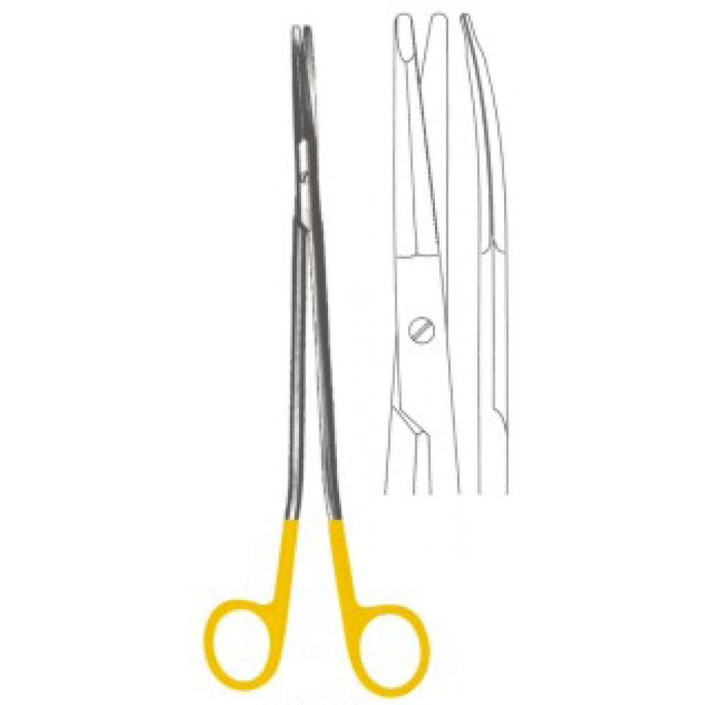 Freeman Face Lift Scissors toothed 23cm Tungsten Carbide Inlays - Surgix Instruments