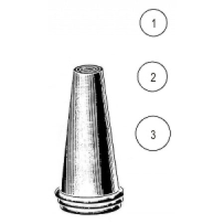 Troeltsch Ear Speculum 6mm~8mm set/3 – Surgix Instruments Otology Instrument, SKU 44.0010.00