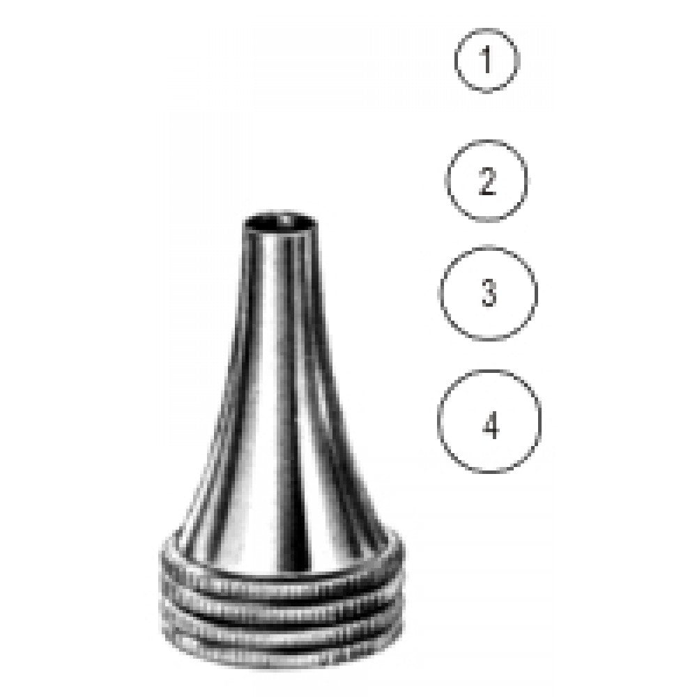 Hartmann Ear Specula 4.0mm~7.5mm set/4 – Surgix Instruments Otology Instrument, SKU 44.0016.00