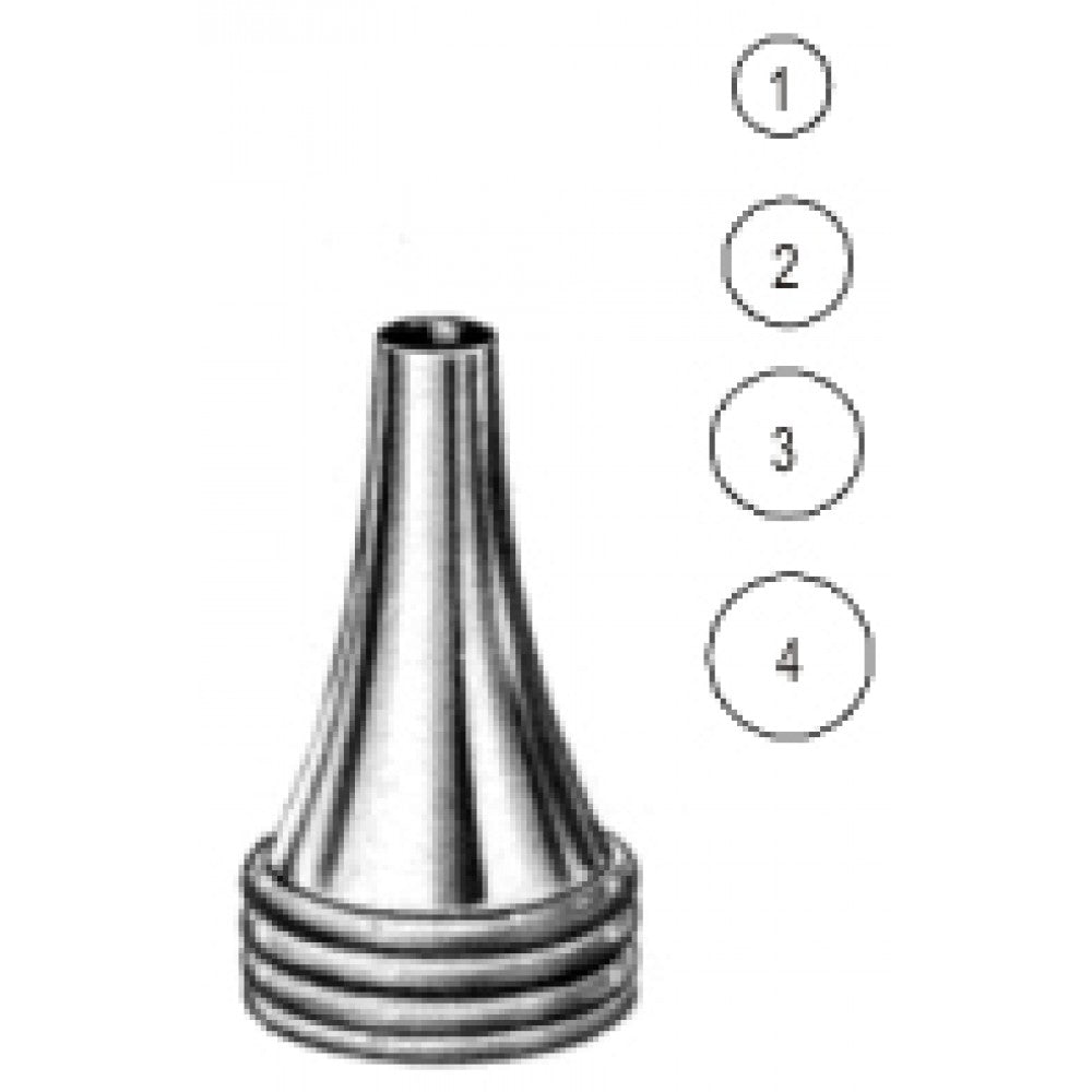 Toynbee Ear Speculum 4.0mm~7.0mm set/4 – Surgix Instruments Otology Instrument, SKU 44.0020.00