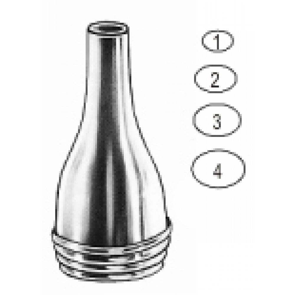 Gruber Ear Speculum oval 4.5mm~7.5mm set/4 – Surgix Instruments Otology Instrument, SKU 44.0024.00